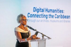 Presentación sobre "Humanidades Digitales: Conectando el Caribe" en ACURIL 2025.