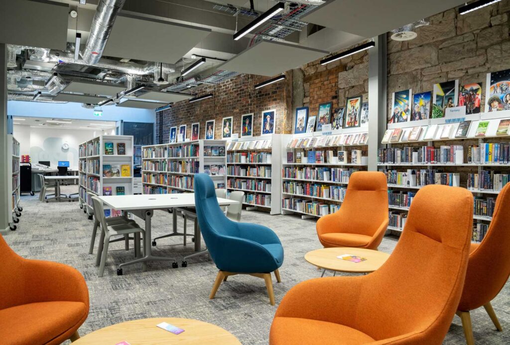 Paisley Library reading room | A Vibrant Community Hub in Paisley