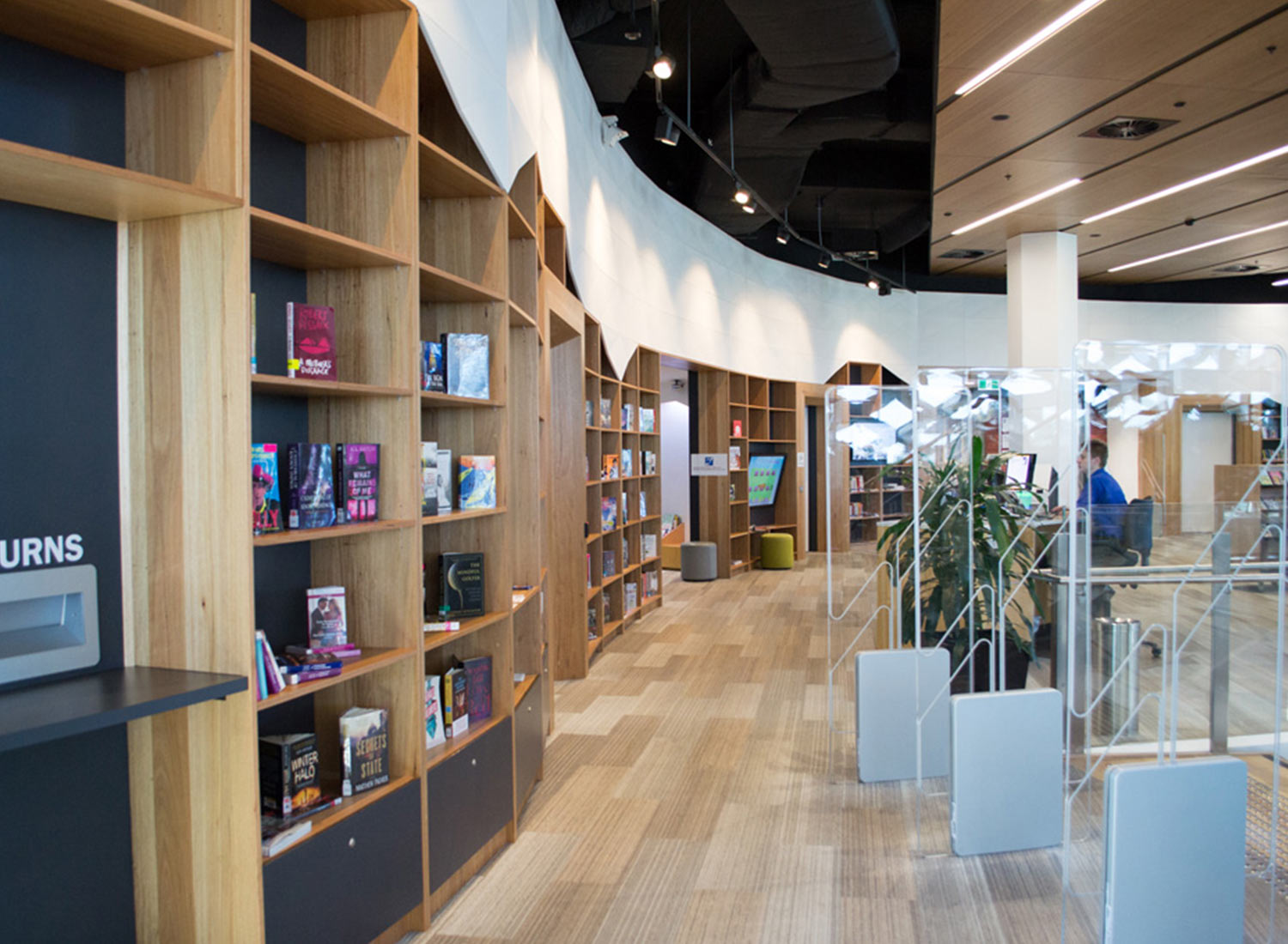 RFID in Libraries: Technology That Helps Extend Impact 1 RFID in libraries security gates at Realm library