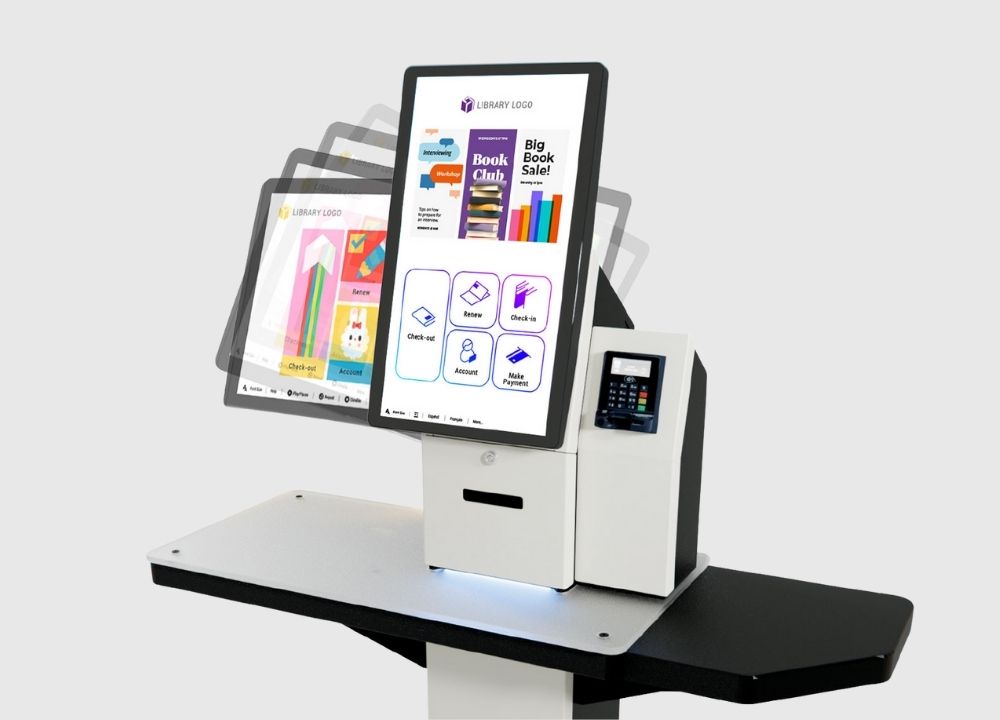 Self-Service Checkout 4 selfCheck 3000