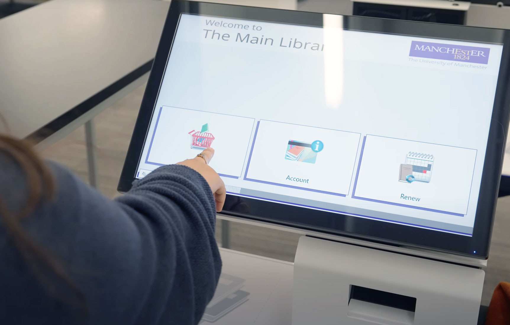 Homepage 7 Using the selfCheck 500 at the University of Manchester