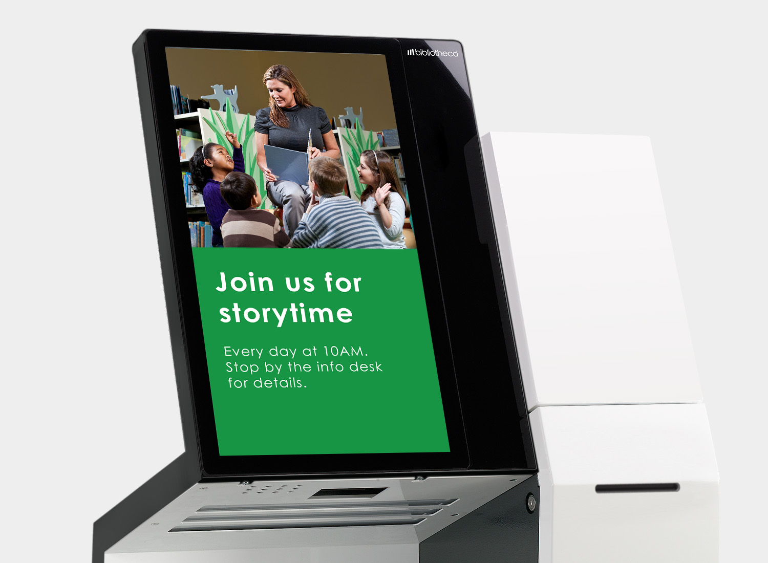 Digital Communications 1 Storytme promotion on self service kiosk screen